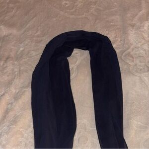 Dark blue, chiffon hijab